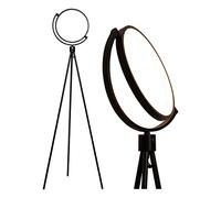 Neatfi Lampada da Terra Moderna da 154CM, LED Dimmerabile con Controllo Touch, 3000K-5000K, 10W per Soggiorno, Corridoio, Ufficio, Piantana, Lampada da Salotto (Eclisse)
