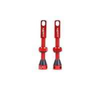 Neatt premium presta coppia di valvole tubeless rosso