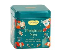 Neavita Barattolino Verde di Natale con Infuso "Christmas Tea" 5 Filtri - riscaldante te nero con arancia e vaniglia