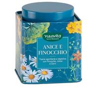 Neavita Barattolo caddy herbarium 60 g "Anice e Finocchio" - Tisana sgonfiante e digestiva con finocchio,anice e carvi