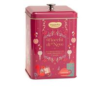 Neavita Biscottiera Rossa di Natale con Infuso Fiocchi di Neve 15 Filtri