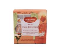 Neavita Casa Dolce Casa - Infuso alla vaniglia e cannella per il rilassamento, 15 filtri piramidali