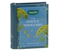 Neavita Cofanetto a Libro con Tisana Anice e Finocchio 5 Filtri