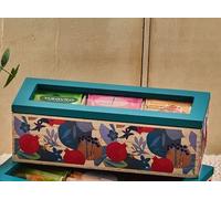 Neavita Cofanetto Legno 3 Scomparti Colore Ottanio 15 Tisane Bio