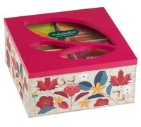 Neavita Cofanetto Legno Fucsia con Tisane Assortite, 20 Filtri BIO