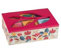 Neavita Cofanetto Legno Fucsia con Tisane Assortite, 30 Filtri BIO