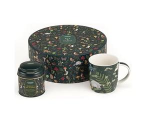 Neavita cofanetto rotondo con tisana bosco incantato e mug