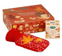 NEAVITA COFANETTO WARMY TEA CON INFUSO ARANCIA E CANNELLA 7 FILTRI E BOULE ACQUA CALDA