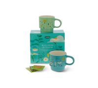 Neavita Cofanetto "Wellness Outdoor" 2 Mug in ceramica + 9 filtri di tisane