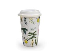 Neavita Garden Party Mug Tazza Thermos Bianca In Ceramica