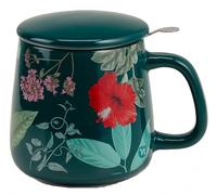 Neavita Herbarium - Tazza Infusiera Verde Capacità 400ml, 1 Pezzo