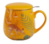 Neavita Infusi da Favola - Tazza Infusiera Ocra Capacità 380ml, 1 Pezzo