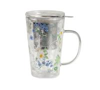 Neavita Herbarium Infusiera in Vetro con Doppia Parete 300 ml