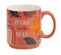 Neavita PositiviTEA - Tazza Mug Capacità 350ml Arancione, 1 Pezzo