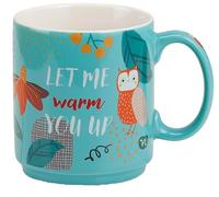 Neavita PositiviTEA - Tazza Mug Capacità 350ml Azzurra, 1 Pezzo