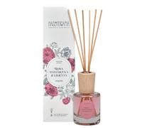 Neavita Rosa Damascena e Limetta - Diffusore d'essenza con bastoncini per ambienti, 100 ml
