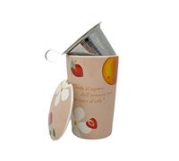 Neavita Spicchi di Felicità - Handy Infuser Infusiera Thermos Arancione, 1 pezzo