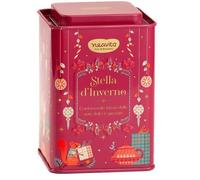 Neavita Square Tin Rosso di Natale con Infuso Stella D'Inverno 12 Filtri
