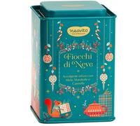 Neavita Square Tin Verde di Natale con Infuso Fiocchi di Neve 12 Filtri