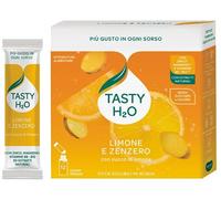 Neavita Tasty H20 Acqua Aromatica Limone e Zenzero Bustine Monodose, 12 Stick