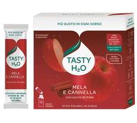 Neavita Tasty H20 Acqua Aromatica Mela e Cannella Bustine Monodose, 12 Stick
