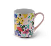 Neavita Tropical Detox - Mug Rosa in New Bone China Capacità 380ml, 1 Pezzo