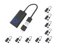 NeaxgeandX 10 set di 2 in 1 Mouse Movimento Jiggler Driv-free Mover Controller Automatico Anti-sonno Sveglia Simulatore Interruttore Computer Risveglio ON/OFF