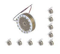 NeaxgeandX 10 set di capsule condensatore a diaframma grande da 34 mm per microfono accessorio condensatore testa microfono
