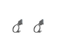 NeaxgeandX 2 set di cavi adattatori per stampante, da USB 2.0 maschio a DB25 femmina, per dispositivi di stampa, convertitori, pezzi di ricambio elettronici, per casa, ufficio, scuola