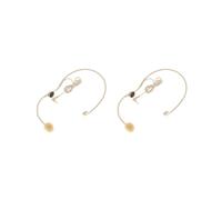 NeaxgeandX 2 set di cuffie cablate da 3,5 mm con microfono a condensatore per guida turistica