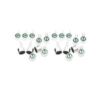 NeaxgeandX 2 set di microfoni elettrete in alluminio mini electret microfono condensatore pickup