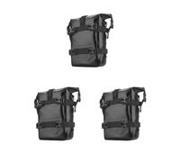 NeaxgeandX 3 Set di Borse per Barra Anti-collisione per Moto, Borsa Impermeabile per Bici da Strada e Moto