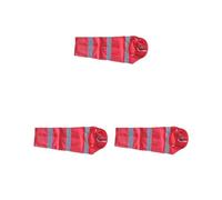 NeaxgeandX 3 set di calze a vento per aeroporto, 60 cm, rosso