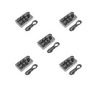 NeaxgeandX 5 set di Tastiera Meccanica Multifunzionale da Gioco Portatile Driver Mini Tastiera Programmabile Tastiera Tastiera Accessori per Computer Portatile Nero