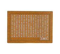 NeaxgeandX Scatola per Monete in Legno Artigianale Scatola per Monete Riutilizzabile per Bambini Ragazzi Ragazze 5000 Euro, Stile 2