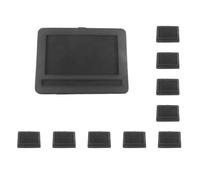 NeaxgeandX Set di 10 custodie per poggiatesta auto, in tela, per auto, DVD, tablet, protettore, organizer da 25,4 cm, 25,4 cm