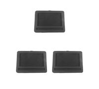 NeaxgeandX Set di 3 custodie per poggiatesta auto, in tela, per auto, DVD, tablet, protettore, organizer da 25,4 cm, 25,4 cm