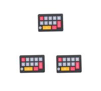 NeaxgeandX Set di 3 tasti per PC Gamer Production Line Testing Meccanico Gaming Tastiera Nero
