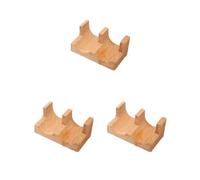 NeaxgeandX Set di 3 vassoi in legno per sushi e tacos, accessori per feste, ristorante, 2 pezzi