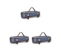 NeaxgeandX Travel Bartender Kits Borsa con Tracolla Casa Cocktail Making, Caffè, 34x32 cm, Set da 3 (blu, 34 x 32 cm), 34x32cm