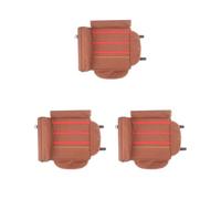 NeaxgeandX Travel Bartender Kits Borsa con Tracolla Casa Cocktail Making, Caffè, 34x32 cm, Set da 3 (caffè, 34 x 32 cm), 34x32cm