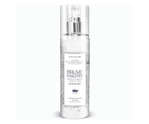 Nebbia glitterata muschio bianco, 250 ml, perla perlato - Les Petit Bains de Provence