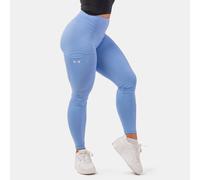 NEBBIA Leggings a Vita Alta da Donna Active Smart Pocket Light Blue XS