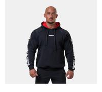 NEBBIA Men‘s hoodie Black M