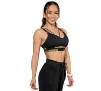 Nebbia Padded Intense Iconic Gold Sports Top High Support M