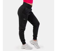 NEBBIA Pantaloni Sportivi a Vita Alta Loose Fit da Donna Black XS