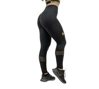 Nebbia Push-up Intense Heart-shaped Gold Leggings High Waist S