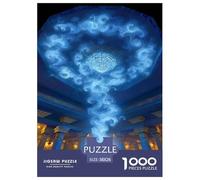 Nebbia Puzzle Puzzle Da 1000 Pezzi Gioco Di Sfidaans Adulti E over 12 Anni Mistico Puzzle Impossibile Sfida EduGattoiva Regalo Per La Decorazione Domestica 38x26cm/1000pcs