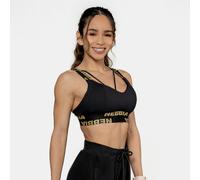 NEBBIA Women's Padded Sports Bra Intense Iconic Gold XS