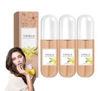 Nebbia spray per capelli alla vaniglia, leggera nebbia profumata di lunga durata, dimensioni da viaggio, fragranza spray portatile multiuso, calma corpo e mente, profumo meraviglioso, regalo per donne